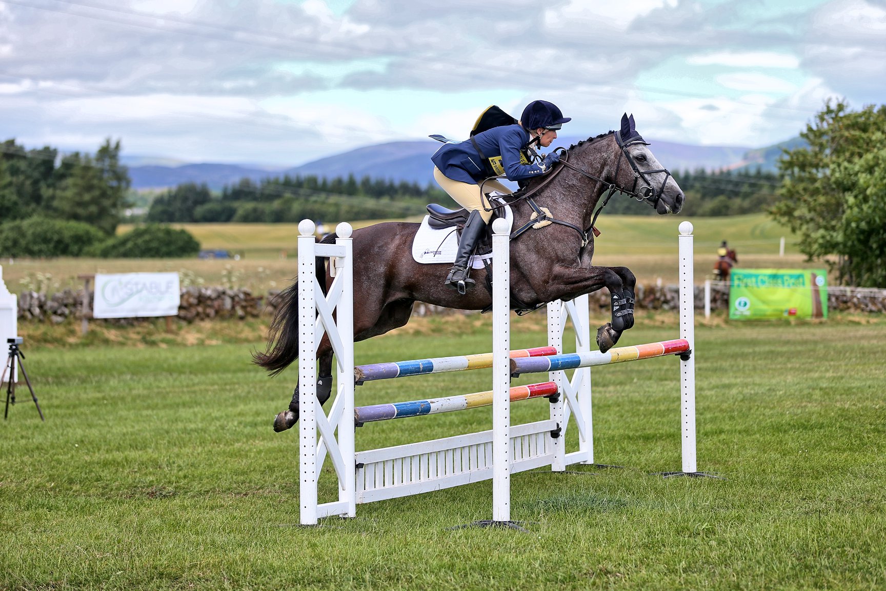 British Eventing Cross Country Course at Auchlishie